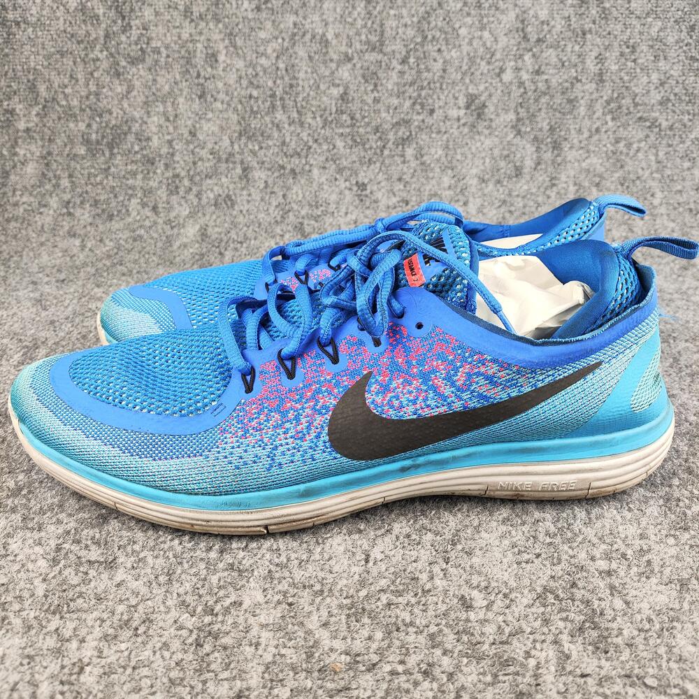 Nike Free RN Distance 2 Shoes Mens Size 13 Blue Running Sneakers 863775-403